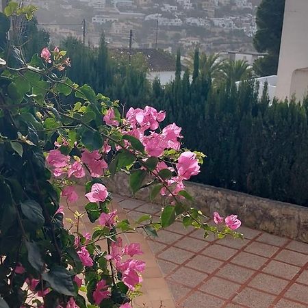 Apartamento En Moraira Con Piscina 100 M De La Playa Kültér fotó