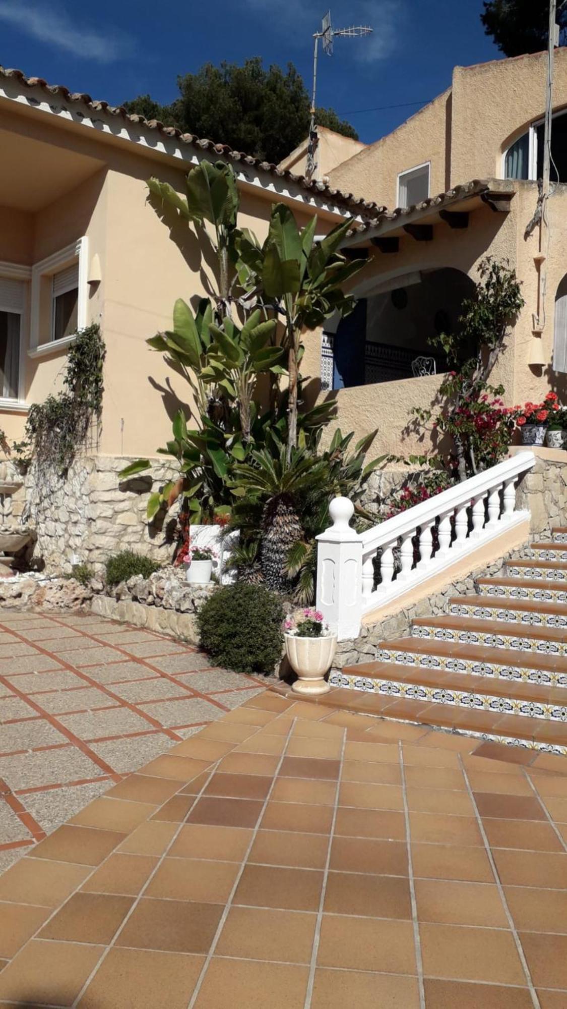 Apartamento En Moraira Con Piscina 100 M De La Playa Kültér fotó
